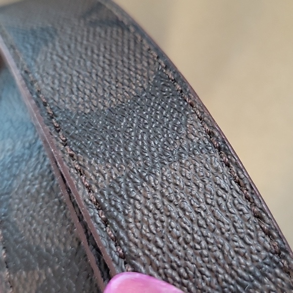 COACH Red and Brown Leather Dog Leash - Picture 3 of 6